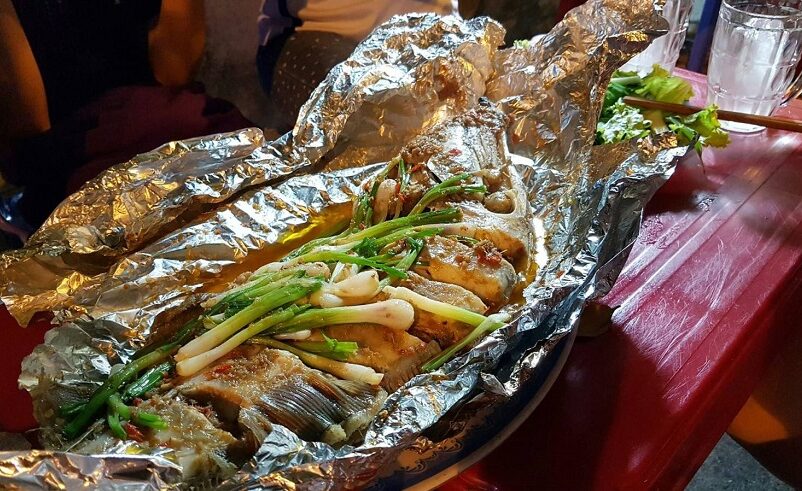 Cá Nướng Ớt Xanh Nha Trang